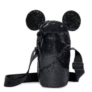 NEW CORKCICLE women's sling mickey mouse bag in black sequin